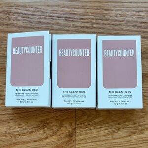 Beautycounter Soft Lavender Clean Deo Trio